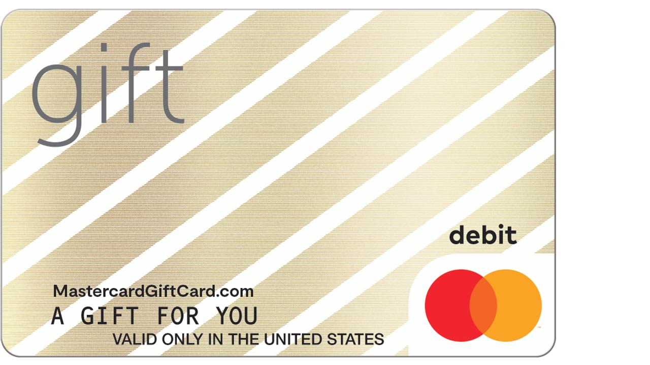 Mastercard Prepaid Gift Card Reloadable Gift Card