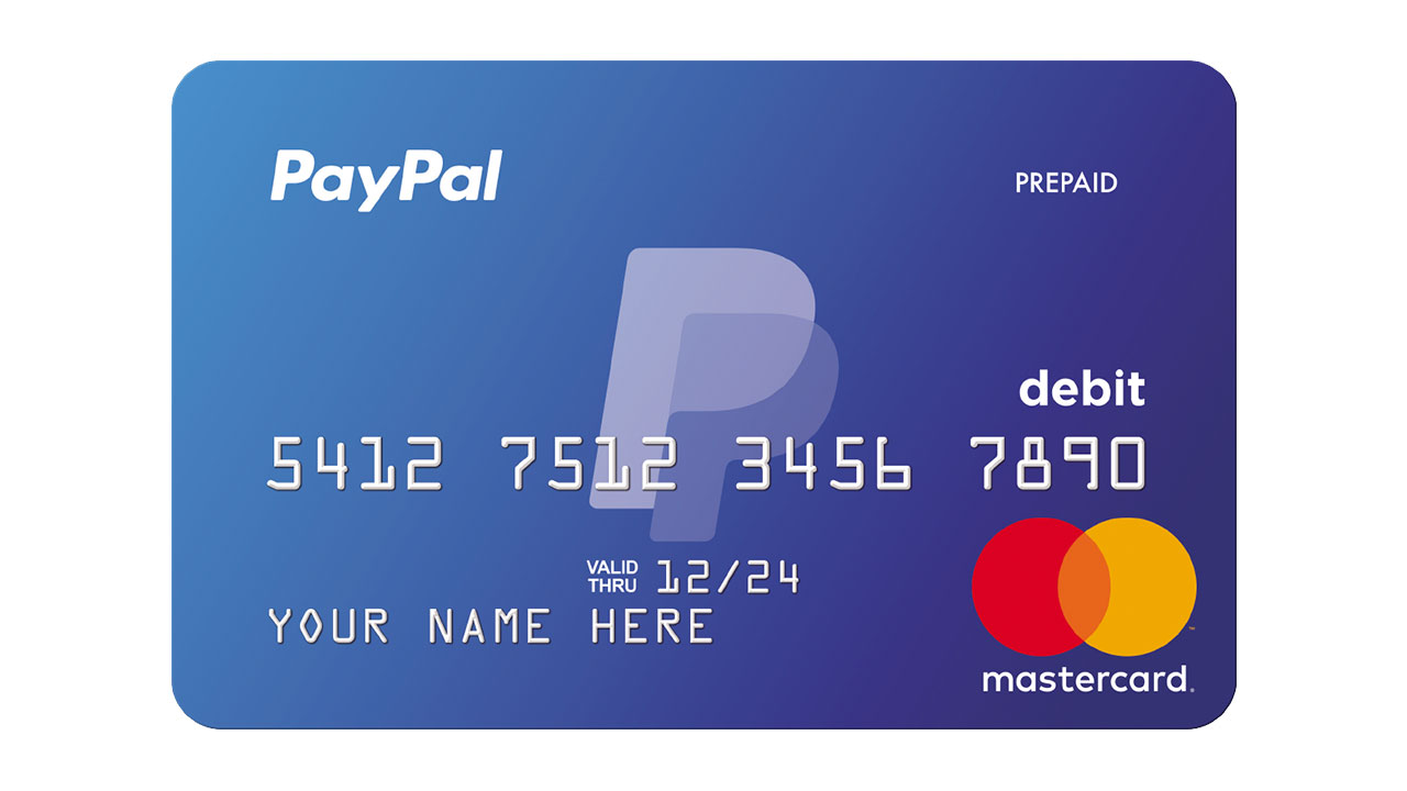 paypal prepaid mastercard balance